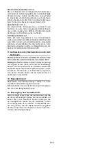 Preview for 22 page of Castelgarden EHT 600PRO Operating Instructions Manual