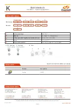 Предварительный просмотр 4 страницы Castell K-FSS-6.4-4 User Manual