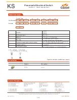 Preview for 6 page of Castell KS20-FSS-P-C/O4 User Manual