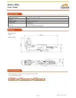 Preview for 2 page of Castell Salvo SGL User Manual