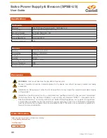 Preview for 2 page of Castell Salvo User Manual