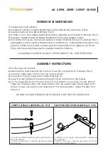 Preview for 2 page of Castellani SHOP 209M Assembly Instructions