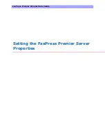 Предварительный просмотр 139 страницы Castelle FAXPRESS PREMIER Administrator'S Manual