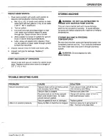 Preview for 5 page of Castex Anser AN2030 Operator'S & Parts Manual