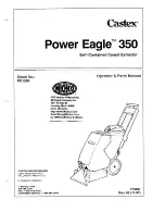 Castex Power Eagle 350 PE1300 Operator'S & Parts Manual preview