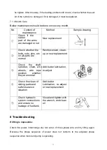 Preview for 12 page of Castex QJY2.5-H Instructions And Maintenance Original Manual