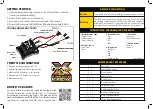 Preview for 2 page of Castle Creations Mamba Monster X 8s Quick Start Manual