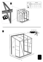 Preview for 19 page of CASTLE GREENHOUSES Lean-To Tutbury Series Manual