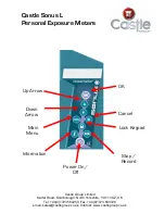 Предварительный просмотр 1 страницы Castle group Sonus L Instruction Manual