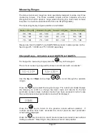 Preview for 31 page of Castle group Sonus Range GA116E Operating Manual