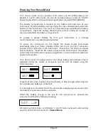 Preview for 37 page of Castle group Sonus Range GA116E Operating Manual