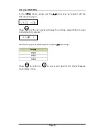 Preview for 44 page of Castle group Sonus Range GA116E Operating Manual