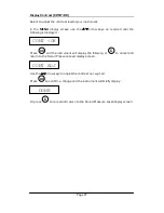 Preview for 46 page of Castle group Sonus Range GA116E Operating Manual