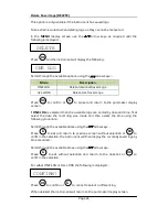 Preview for 65 page of Castle group Sonus Range GA116E Operating Manual