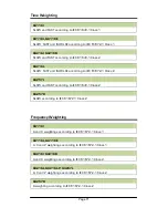 Preview for 90 page of Castle group Sonus Range GA116E Operating Manual