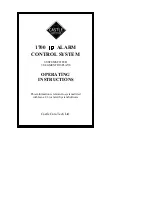 CASTLE 1700 iD Alarm Operating Instructions Manual preview