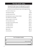 Preview for 2 page of CASTLE Care-Call User Manual