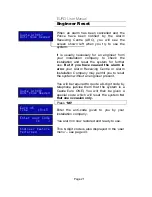 Preview for 22 page of CASTLE Euro 46 User Manual