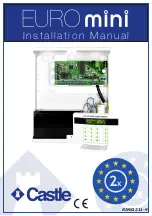 CASTLE Euro mini Installation Manual предпросмотр