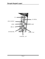 Предварительный просмотр 6 страницы CASTLE GA113 Operating Manual