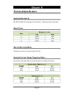 Preview for 57 page of CASTLE GA2006H Operating Manual