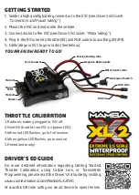 Preview for 2 page of CASTLE Mamba XLX2 Quick Start Manual