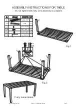 Preview for 3 page of CASTLECREEK Madison 719721 Manual