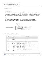 Preview for 4 page of CastleNet BTC08R800BLE User Manual