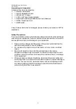 Preview for 6 page of CastleNet CBV704EW Series User Manual