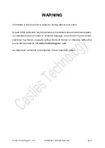 Предварительный просмотр 2 страницы Castles Technology SATURN1000-E UPT User Manual