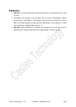 Предварительный просмотр 6 страницы Castles Technology SATURN1000-E UPT User Manual