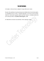 Предварительный просмотр 2 страницы Castles Technology SATURN1000 S1F2 MOB User Manual