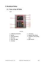 Предварительный просмотр 7 страницы Castles Technology UPT1000 User Manual