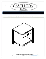 Castleton Home HYC-NSES01 Product Instructions preview