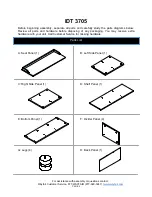 Предварительный просмотр 2 страницы Castleton Home IDT 3705 Assembly Instructions Manual