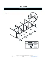 Предварительный просмотр 6 страницы Castleton Home IDT 3705 Assembly Instructions Manual