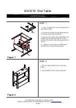 Предварительный просмотр 4 страницы Castleton Home WA1010 Product Instructions