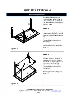 Предварительный просмотр 3 страницы Castleton Home YX-CK237 Assembly Instructions