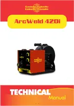 Castolin Eutectic ArcWeld 420i Technical Manual preview