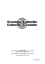 Предварительный просмотр 19 страницы Castolin Eutectic ArcWeld 420i Technical Manual