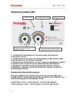 Предварительный просмотр 54 страницы Castolin MIG 170 multi Instruction Manual