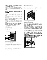 Предварительный просмотр 8 страницы CASTOR CF315B2 Instruction Book