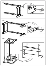 Preview for 4 page of casual contemporary living ACACIA SOFA SERVER C-TABLE VTTFT0006DM Assembly Instructions