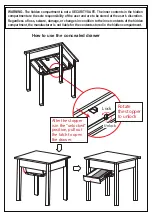 Предварительный просмотр 2 страницы Casual Home Kennedy 615-1 Series Assembly Instructions