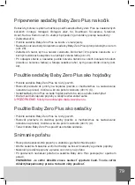 Предварительный просмотр 81 страницы CASUALPLAY Baby Zero Plus Instructions Manual