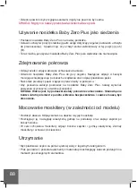 Предварительный просмотр 90 страницы CASUALPLAY Baby Zero Plus Instructions Manual