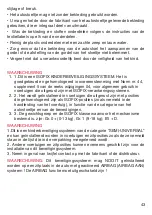 Preview for 43 page of CASUALPLAY VOLTA FIX Instructions Manual