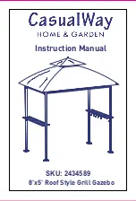 CasualWay 2434589 Instruction Manual preview