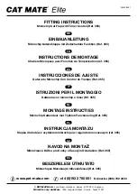 CAT MATE Elite 355 Fitting Instructions Manual preview
