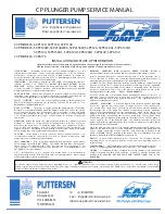 Preview for 1 page of CAT Pumps 3CP1120 Service Manual